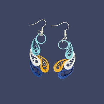 Paper Quill Earrings