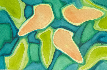 Watercolor Hand Painted