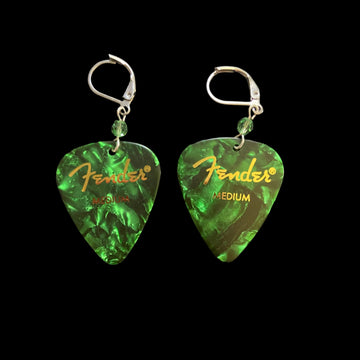 Authentic Guitar Pick Earrings Jewelry