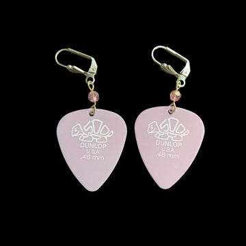 Authentic Guitar Pick Earrings Jewelry