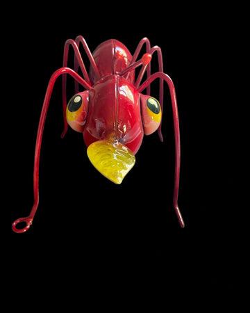 auto paint metal art ant medium