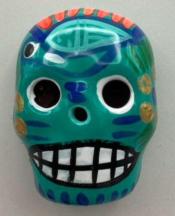 Talavera Skull Magnet