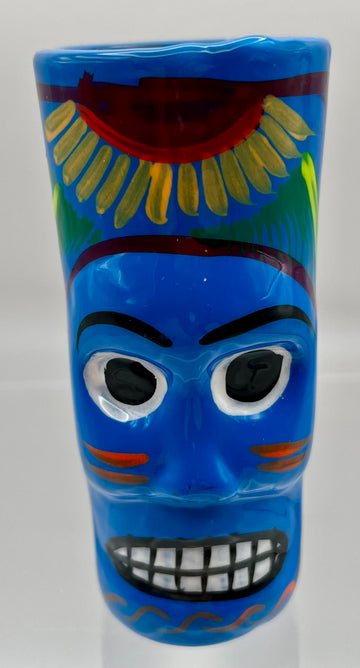 Talavera Shot Glass Blue