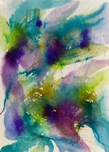 Watercolor Hand Painted