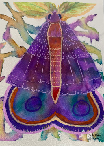 Watercolor Hand Painted