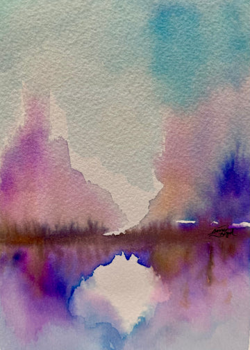 Watercolor Hand Painted