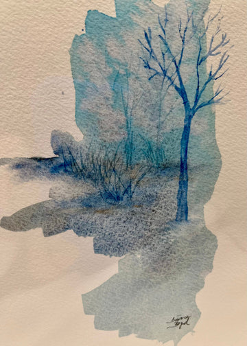 Watercolor Hand Painted
