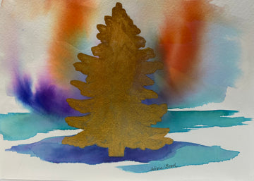 Watercolor Hand Painted