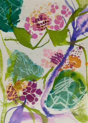 Watercolor Hand Painted