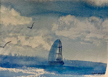 Watercolor Hand Painted