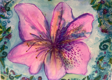 Watercolor Hand Painted