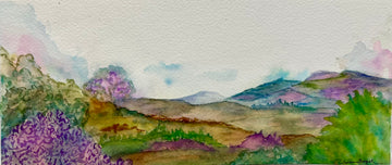 Watercolor Hand Painted