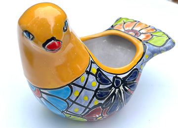 Talavera Small Bird Planter