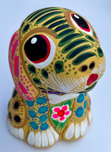 Imports Hand Painted Dog