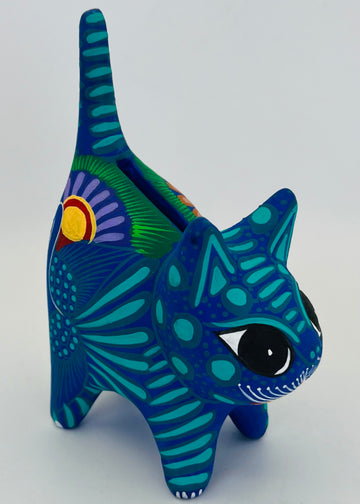 Imports Hand Painted Cat Bank