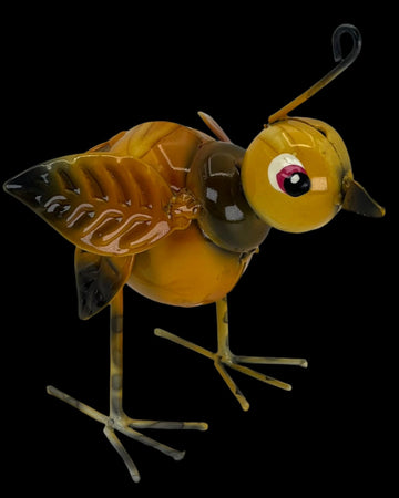 auto paint metal art chick large