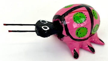 Import Bobble Pink Ladybug
