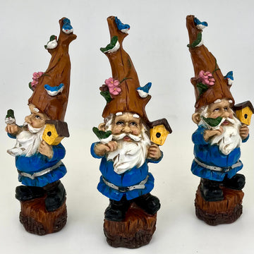 Imports gnome with birdhouse (small)
