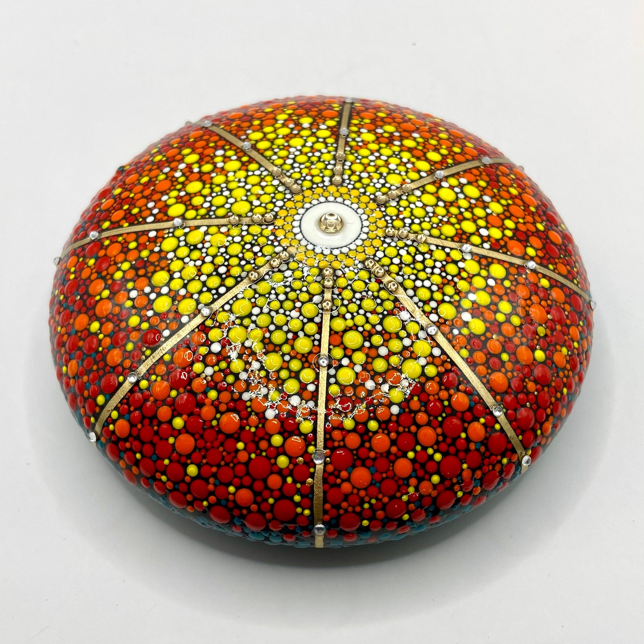 Mandala Dot Rock Art