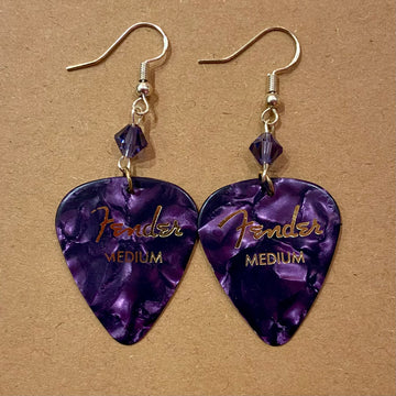 Jewelry Guitar Pick Earrings