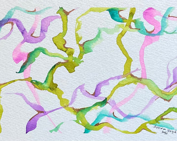 Watercolor Hand Painted
