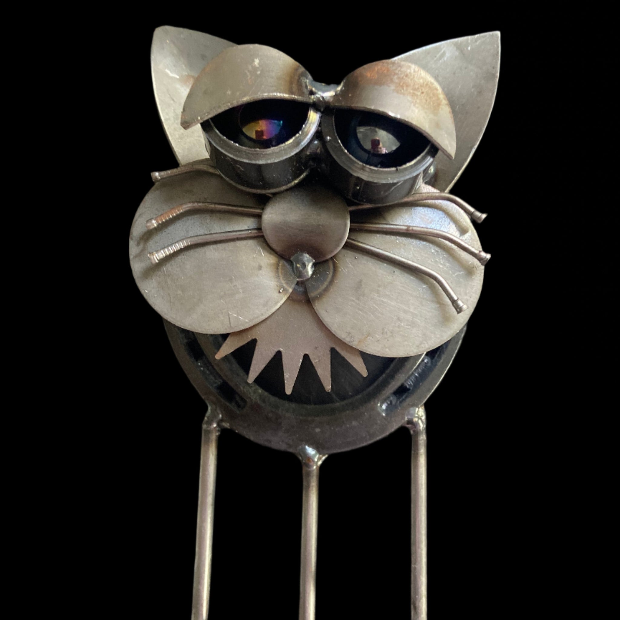 Yard Bird Key Holder Cat