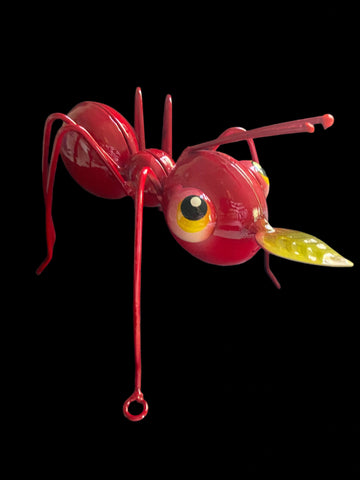 auto paint metal art ant small