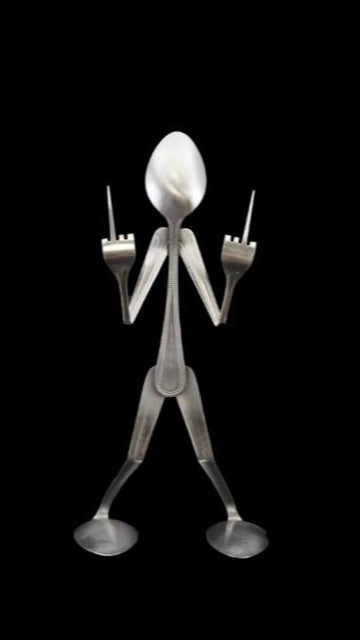 Forked Up Art Double Bird Spoon