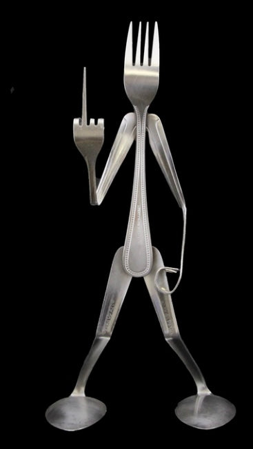 Forked Up Art Single Bird Fork