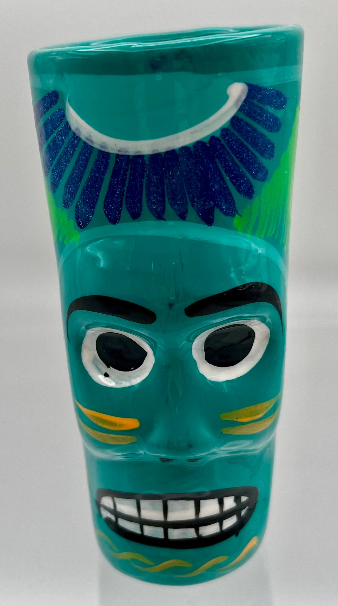 Talavera Shot Glass Teal