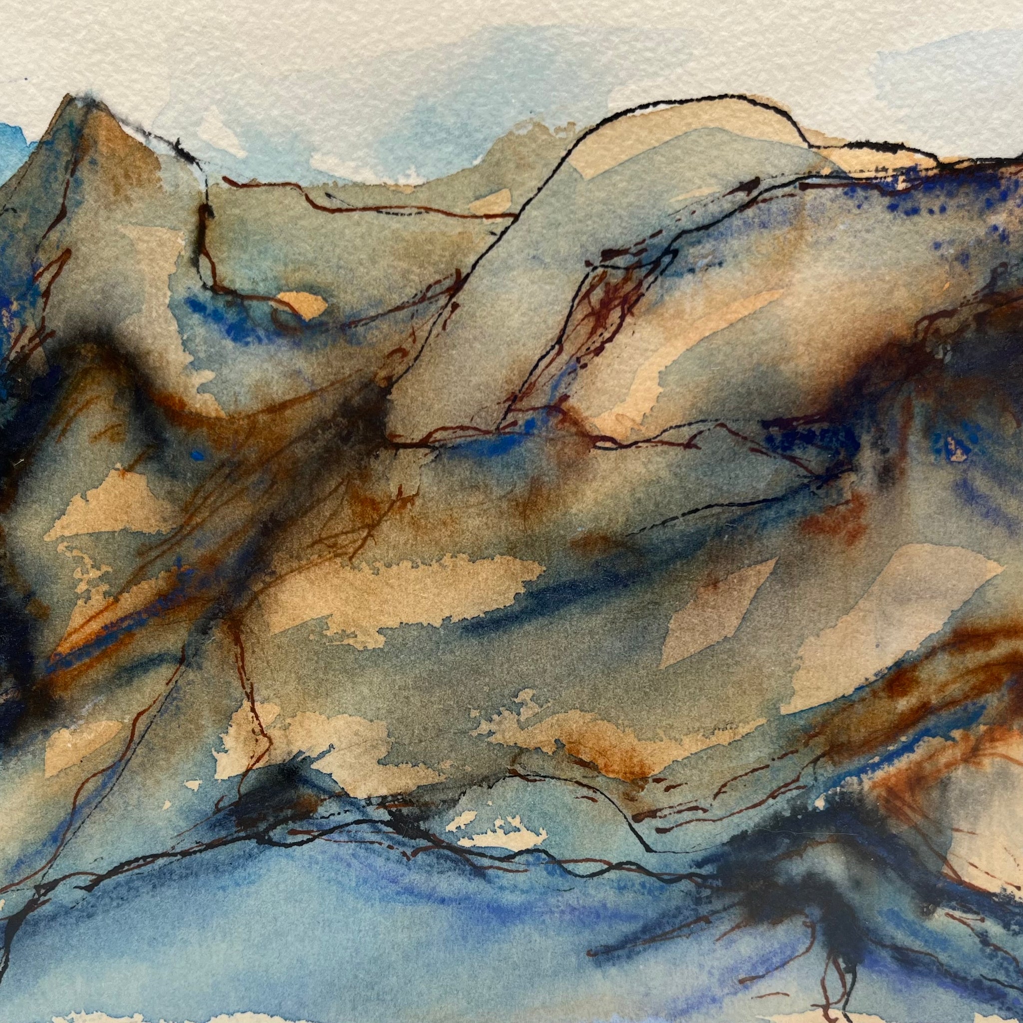 Watercolor Hand Painted