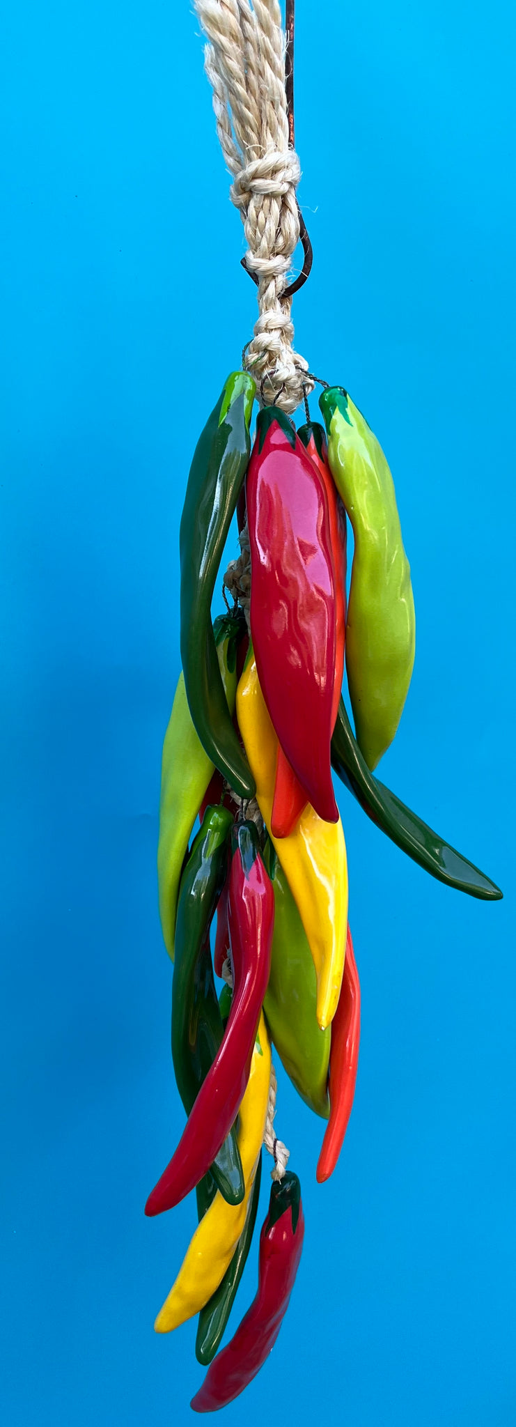 Imports Hanging Glass Pepper