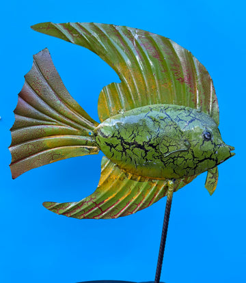 Repurposed Metal Art Fish