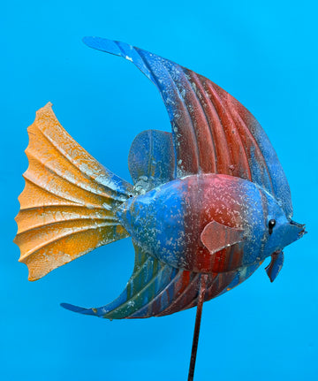 Repurposed Metal Art Fish