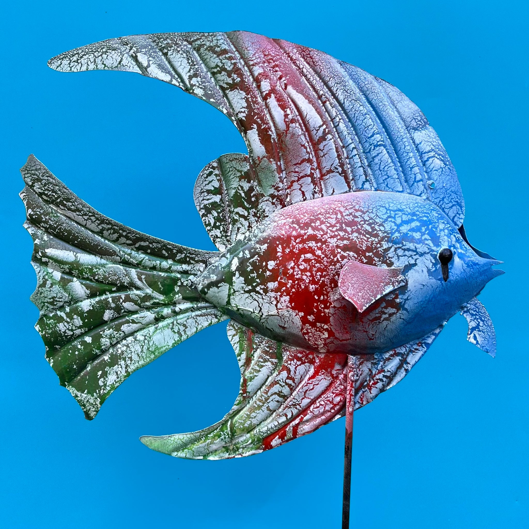 Repurposed Metal Art Fish