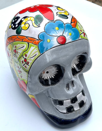 Talavera Skull
