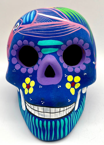 Imports Hand Painted Skull Black Light Paint