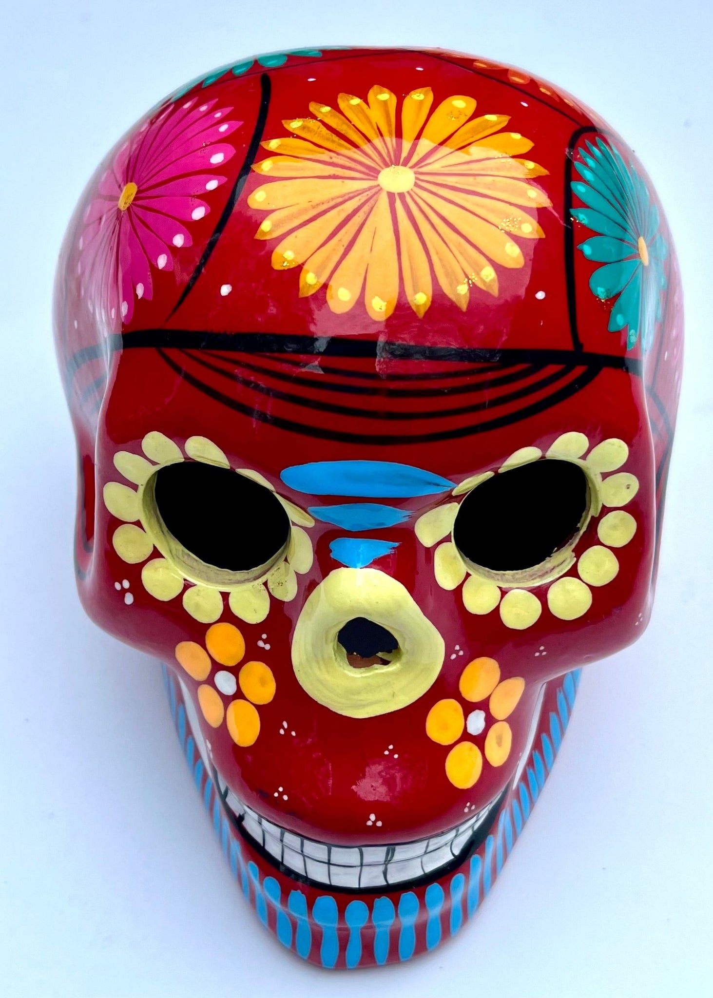 Imports Hand Painted Skull