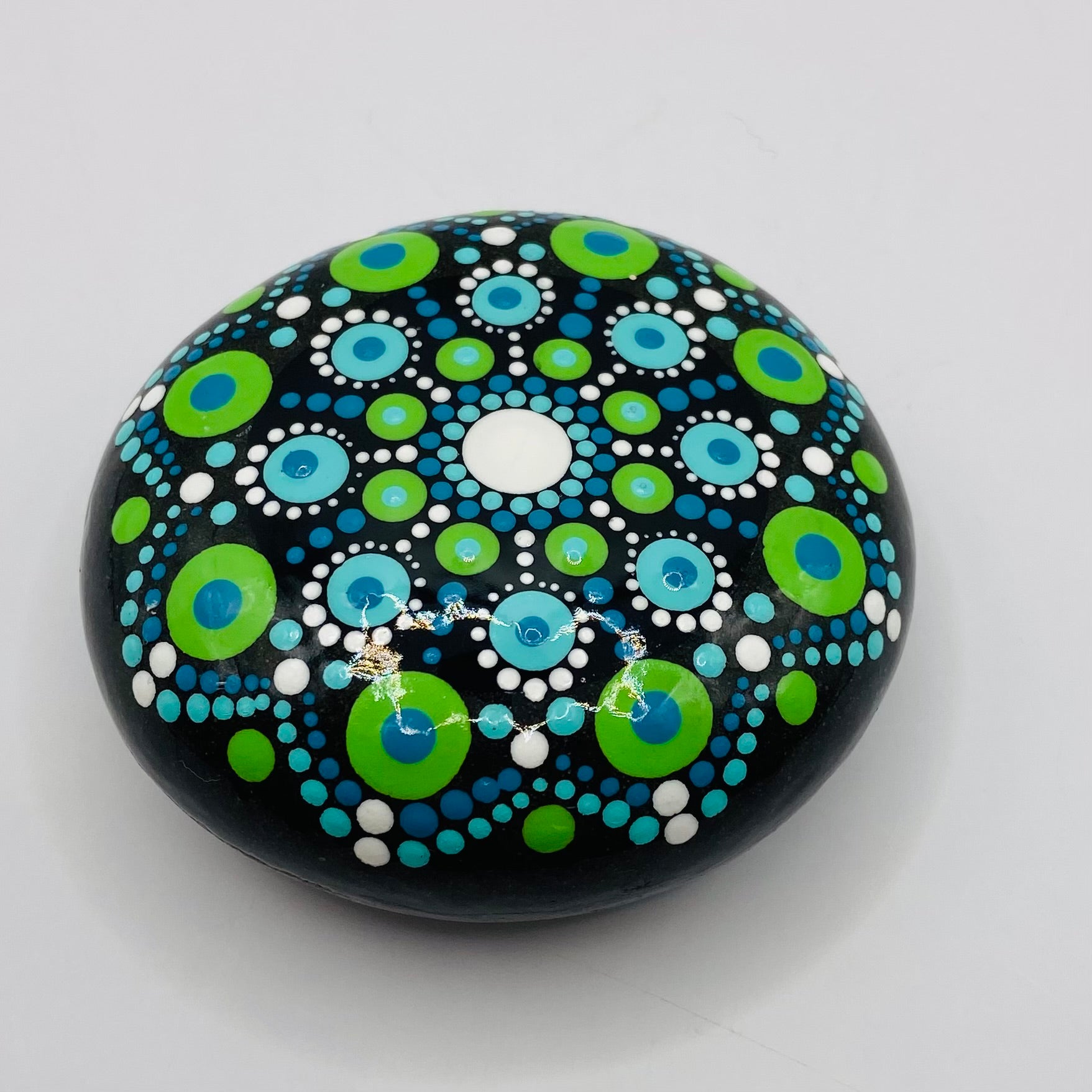 Mandala Dot Rock Art -