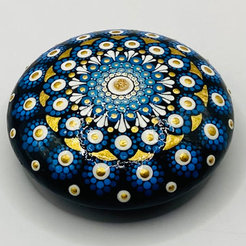 Mandala Dot Rock Art -