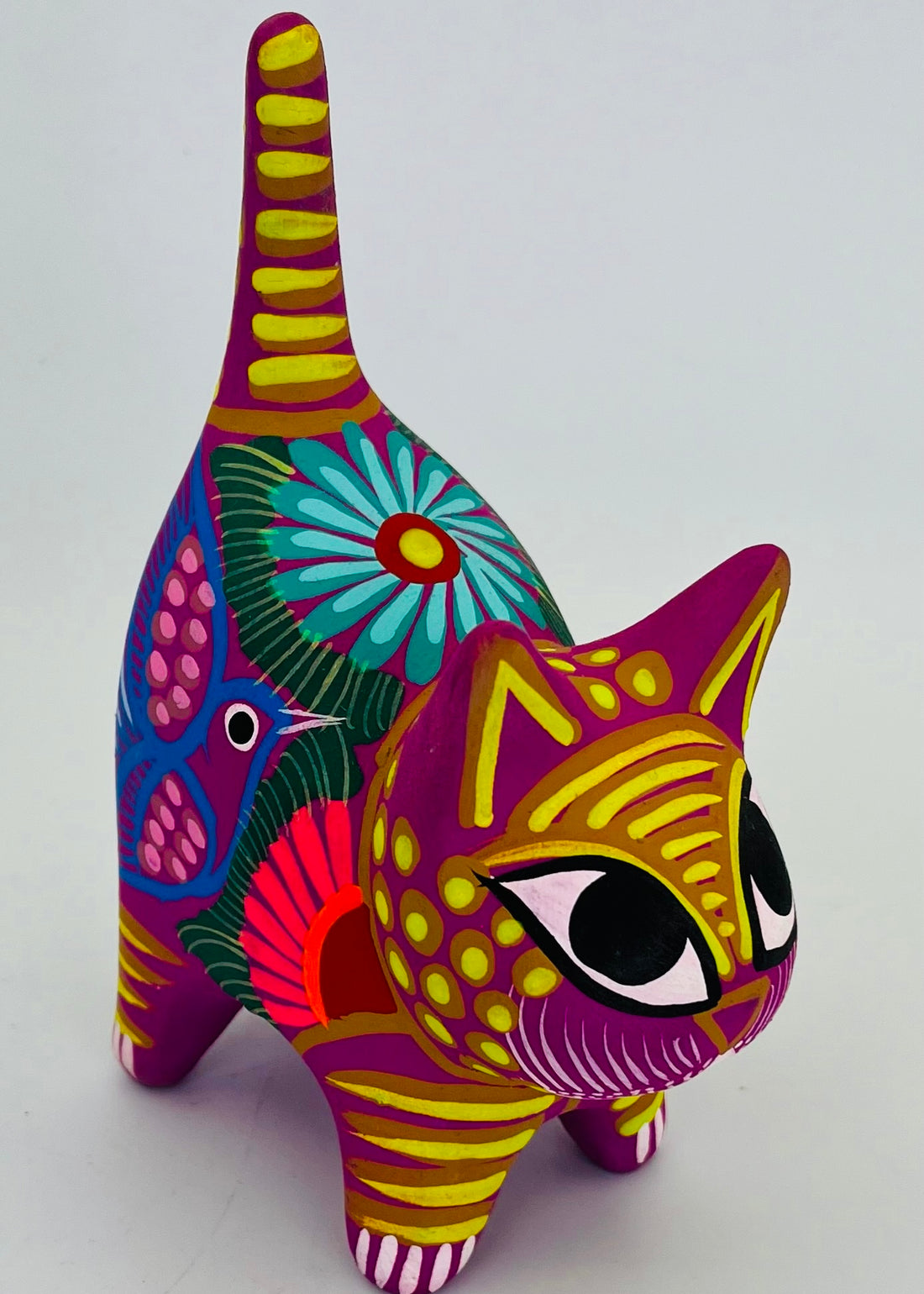 Imports Hand Painted Cat