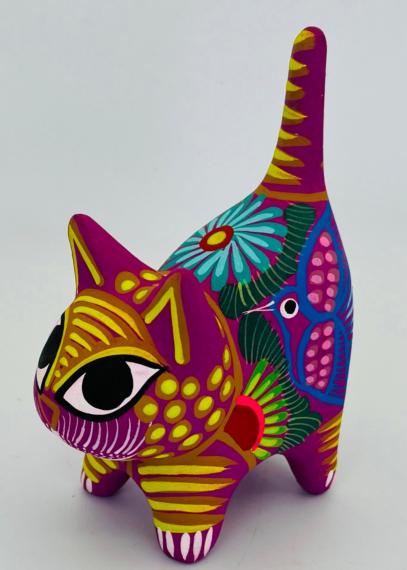 Imports Hand Painted Cat