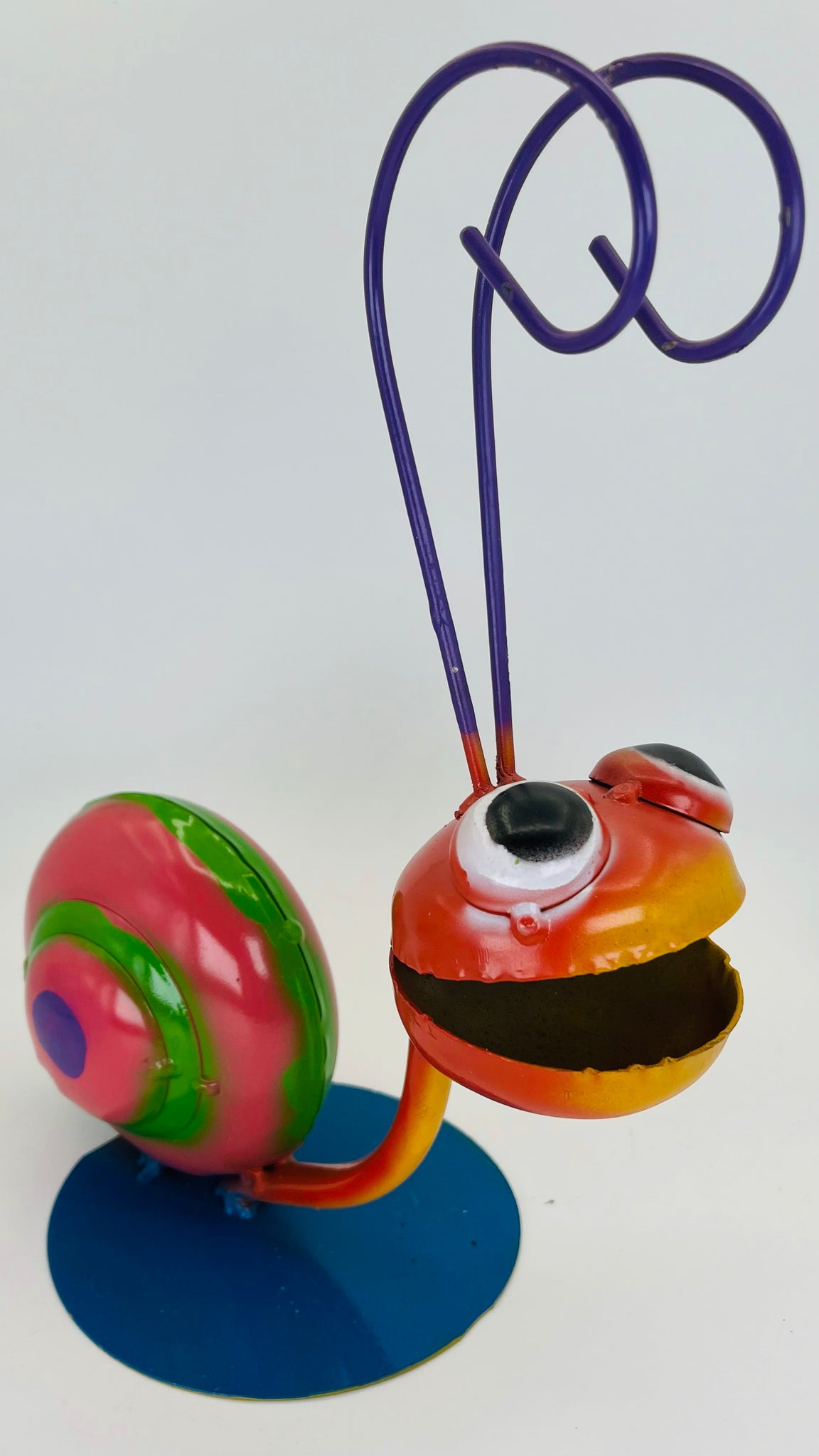 Repurposed Metal Art Snail Small