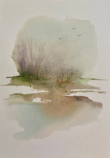 watercolor hand painted